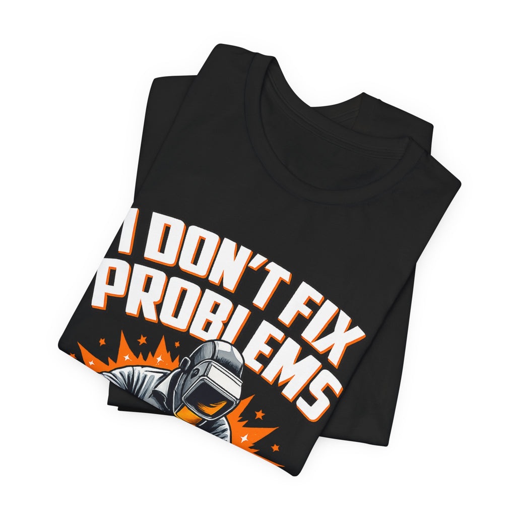 Men’s Welder Graphic T-Shirt Cotton Workwear Tee