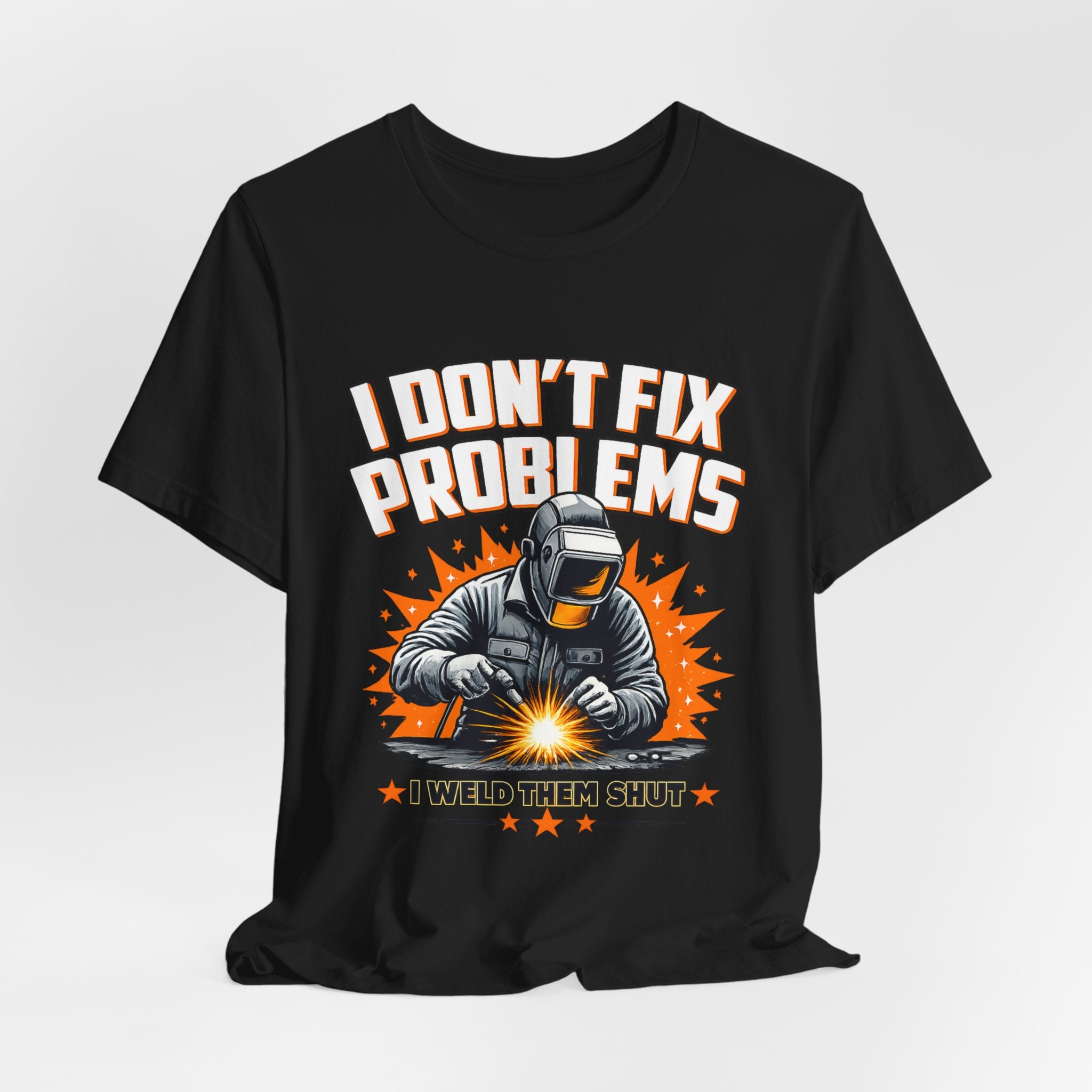 Men’s Welder Graphic T-Shirt Cotton Workwear Tee