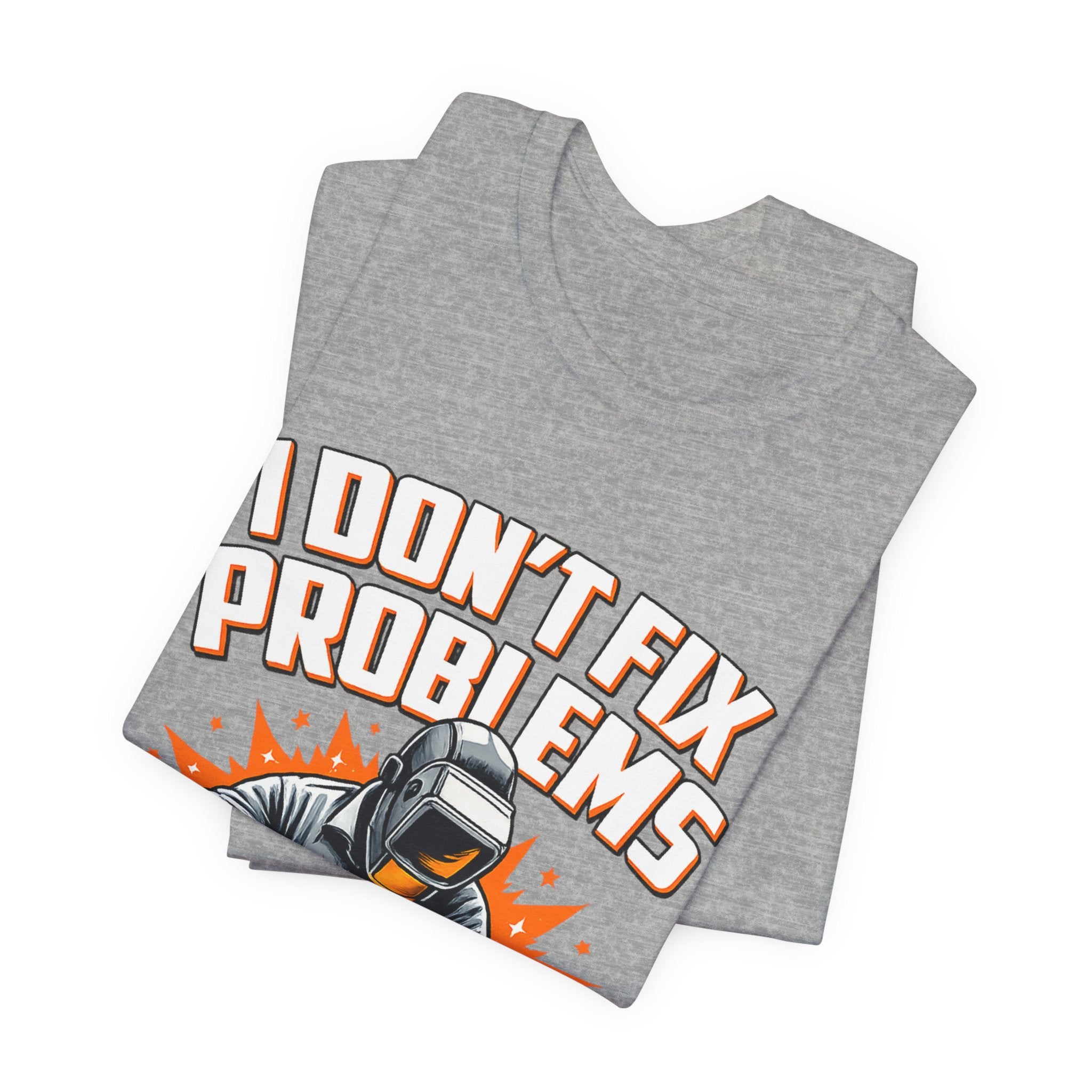 Men’s Welder Graphic T-Shirt Cotton Workwear Tee