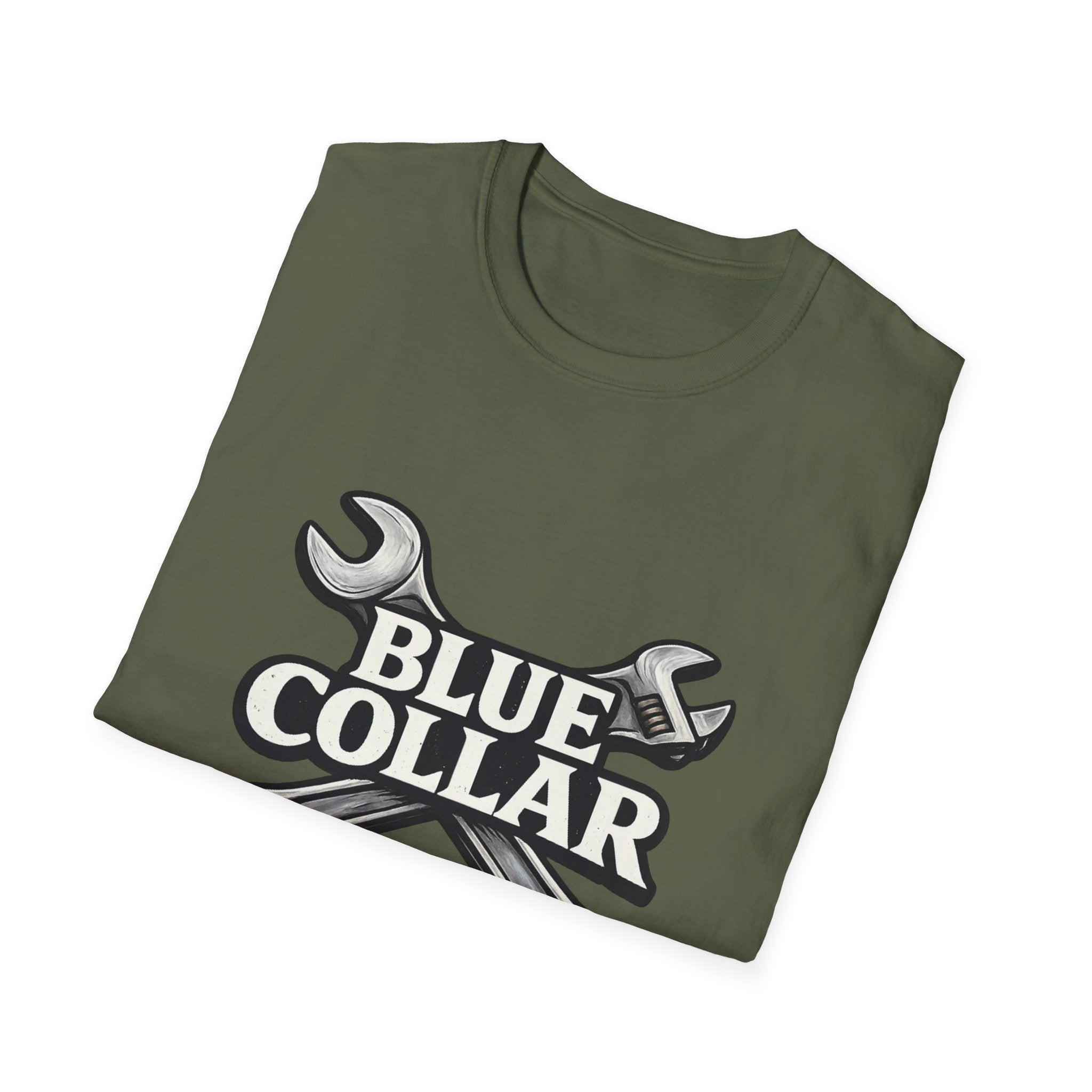 Blue Collar Brotherhood Tee – Built for the Hard Workers