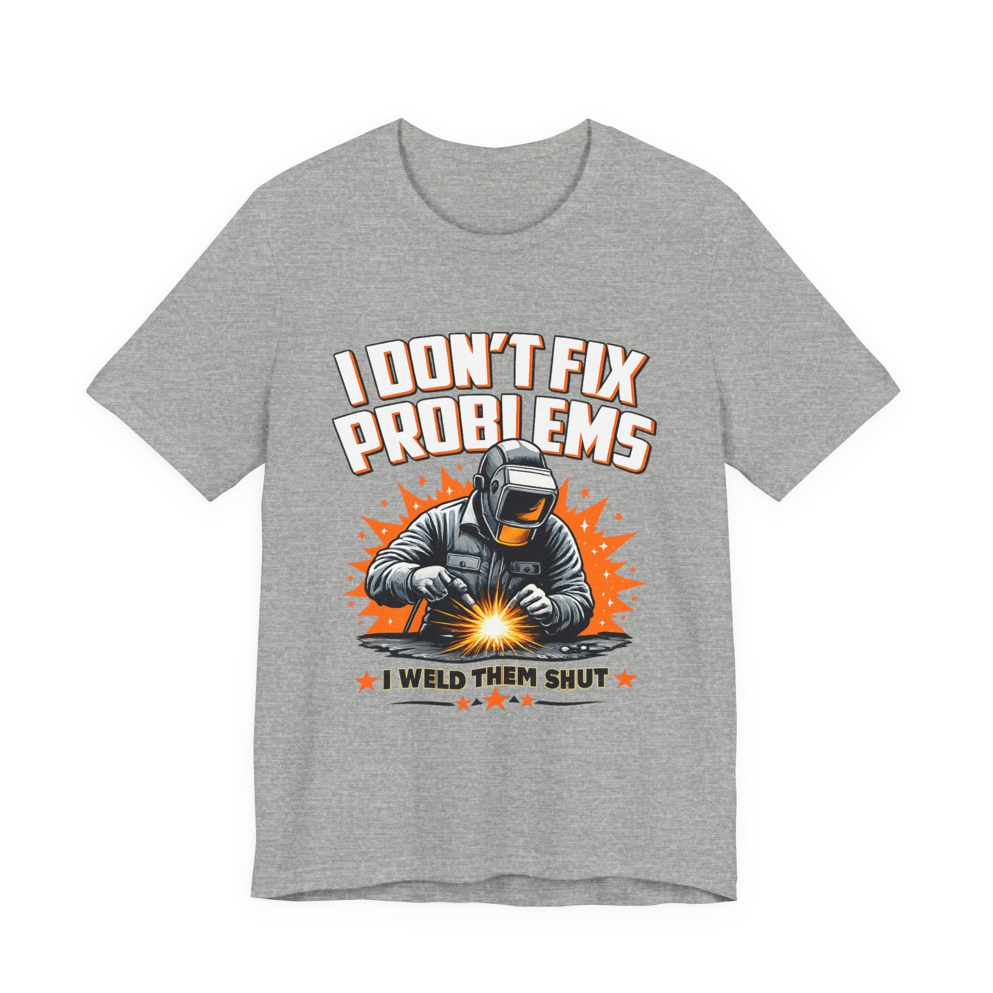 Men’s Welder Graphic T-Shirt Cotton Workwear Tee