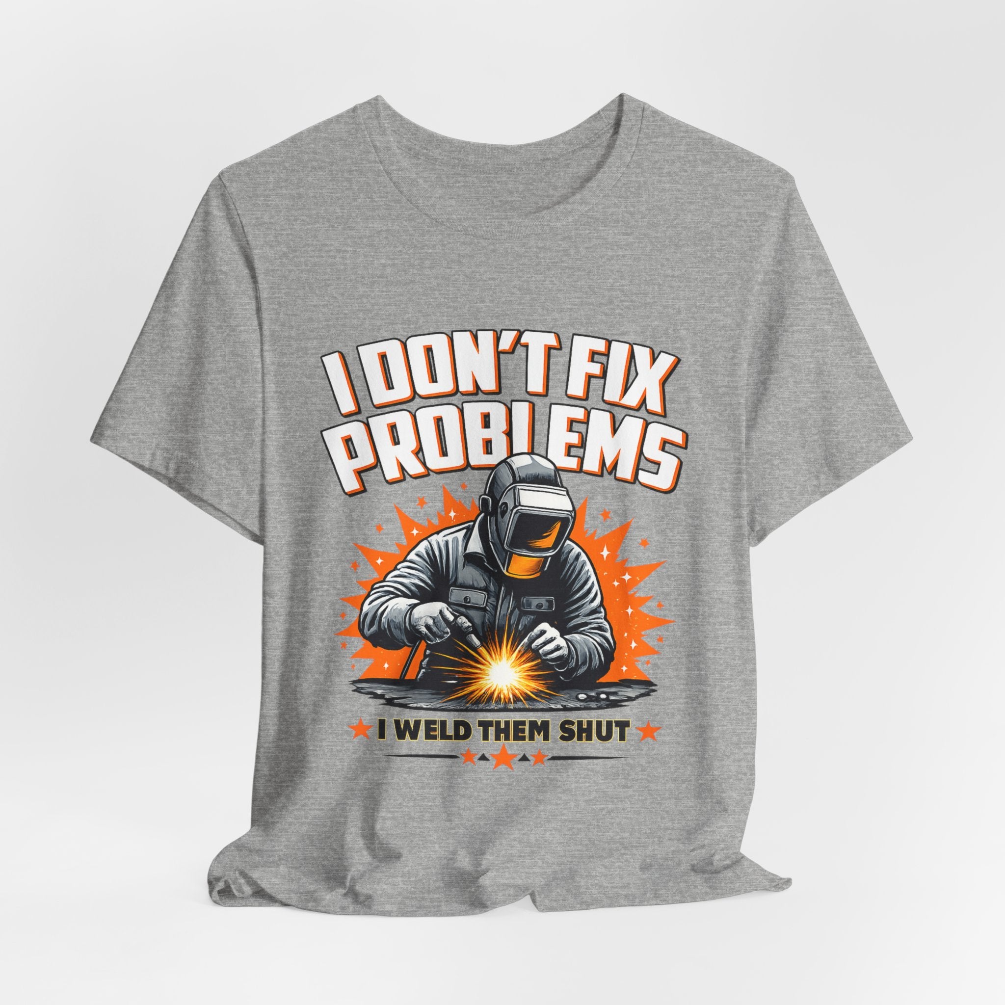 Men’s Welder Graphic T-Shirt Cotton Workwear Tee