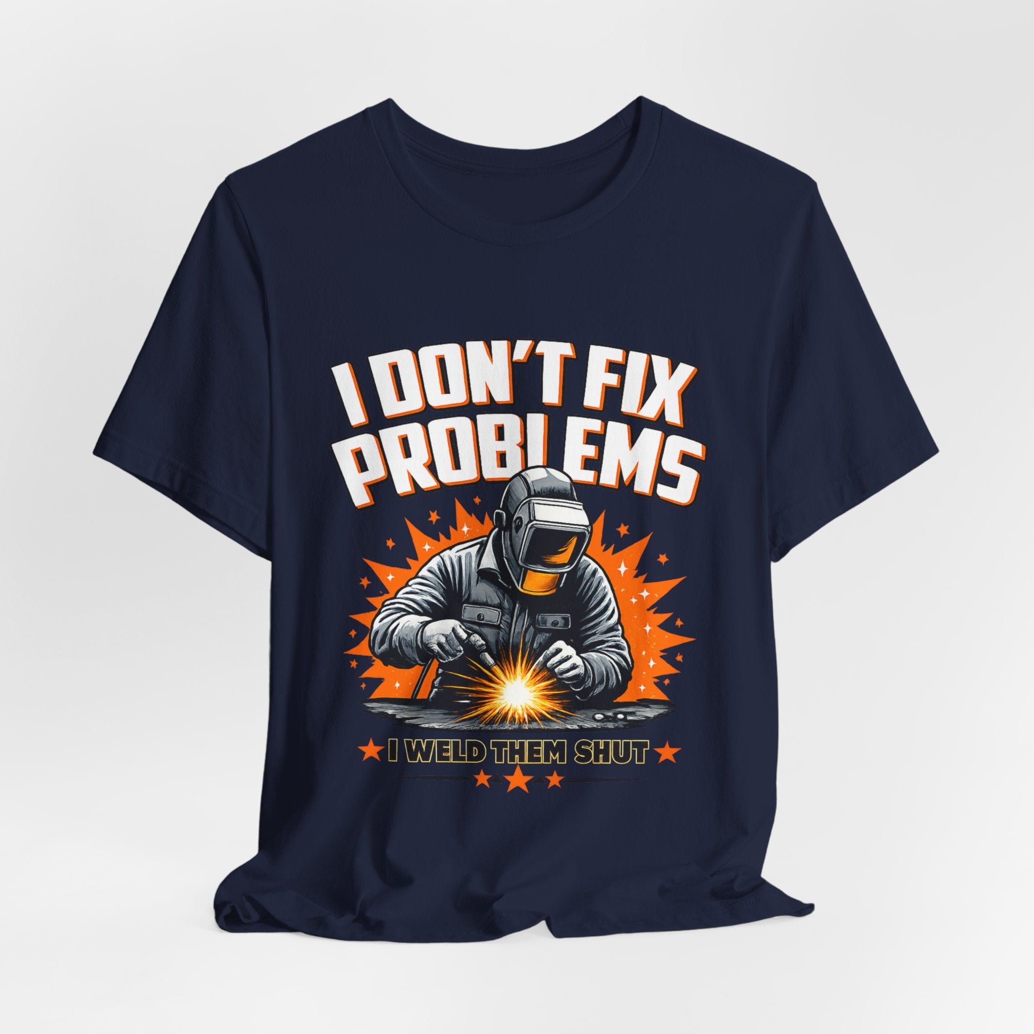 Men’s Welder Graphic T-Shirt Cotton Workwear Tee
